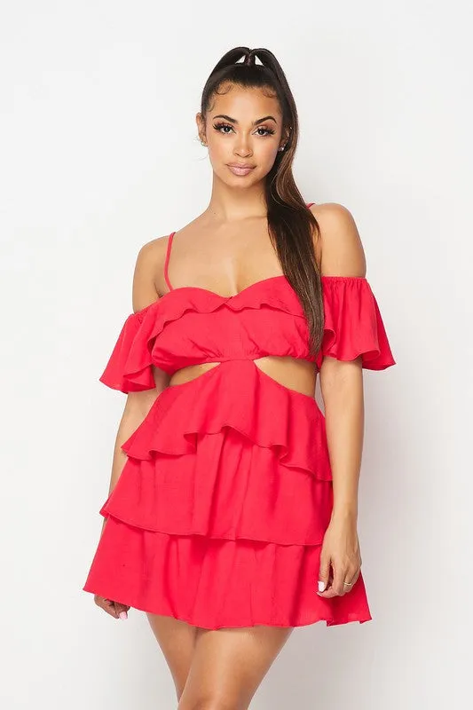 Shyla Renee Off Shoulder Dress