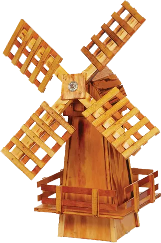 Small Wooden Windmills