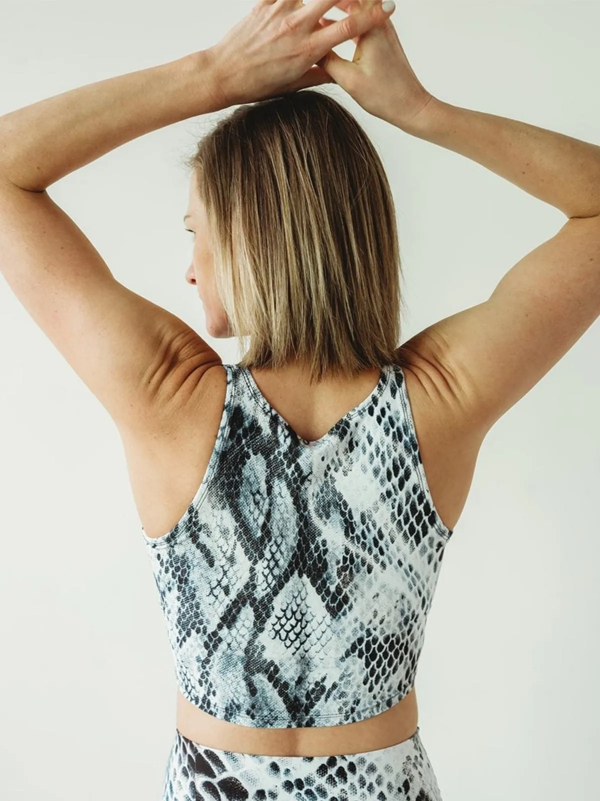 Snakeskin Crop Top *FINAL SALE*