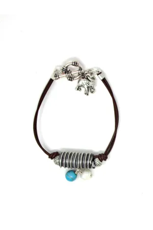 Snare leaf bracelet