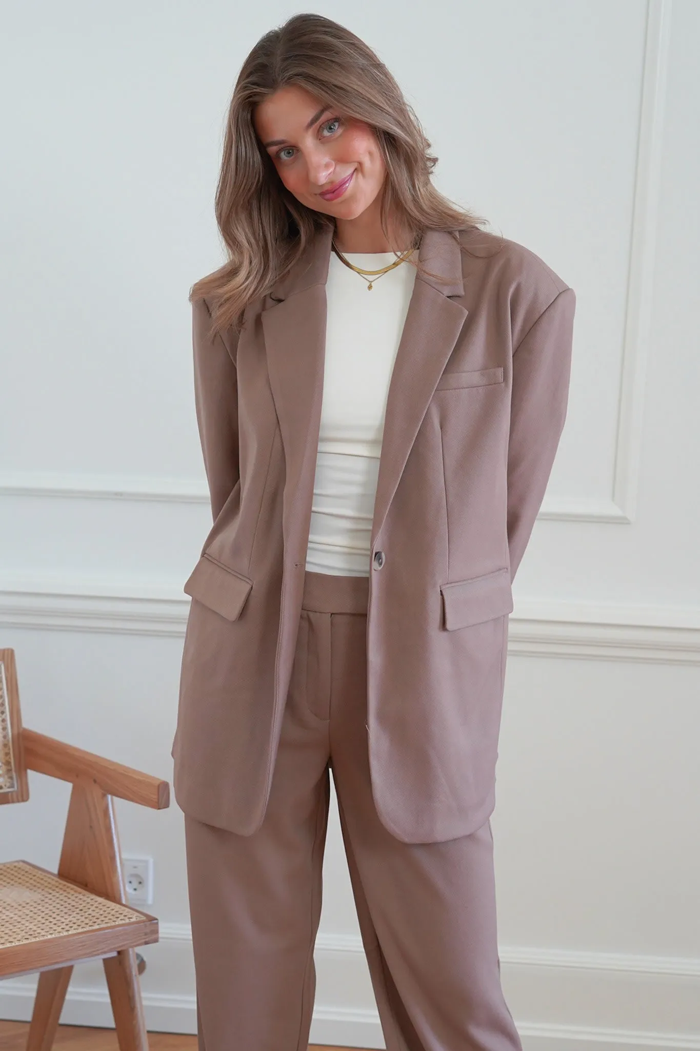 SNNaomi Blazer - Brun