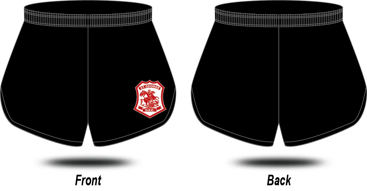 ST GEORGE DISTRICT AC - Club Unisex Running Shorts