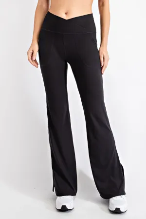 Taking A Break Yoga Pants With Slits