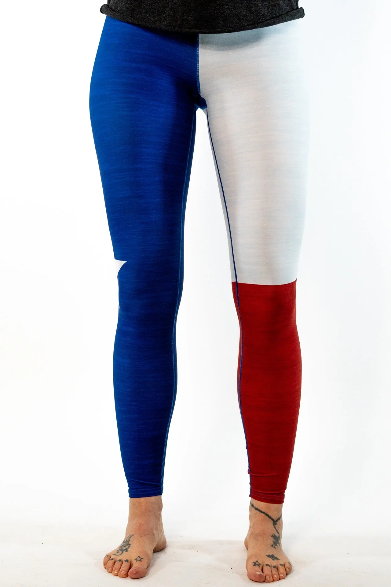 Texas State Pride Flag Yoga Pants *FINAL SALE*