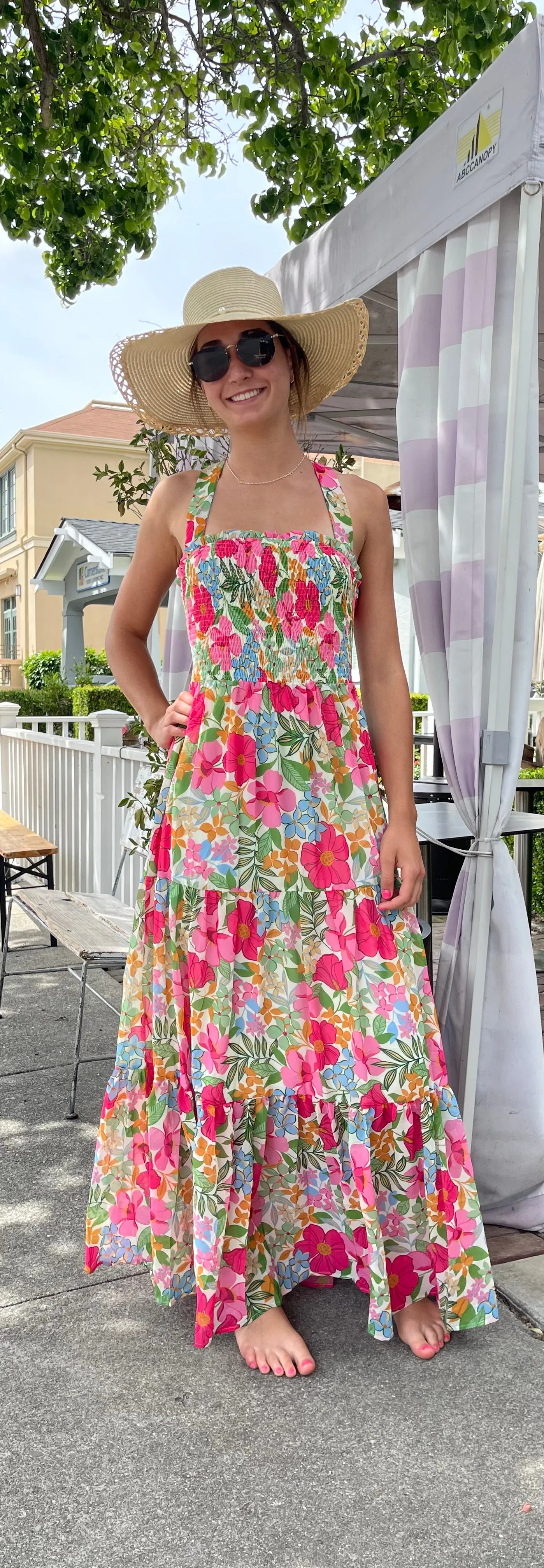 The Floral Maxi Dress