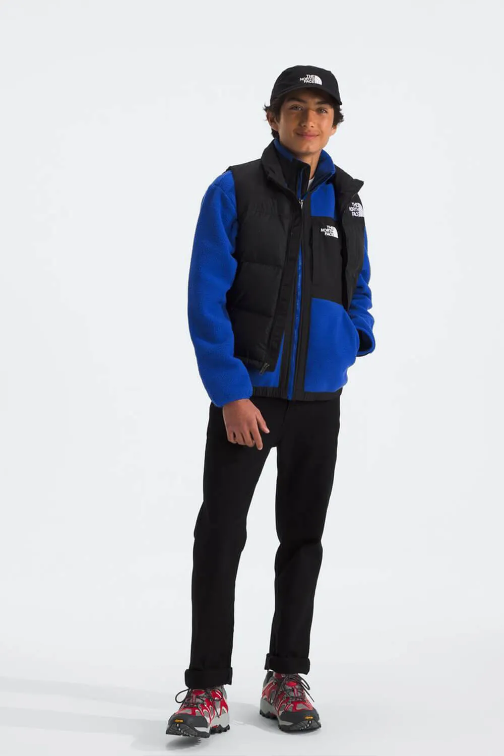 The North Face Yumiori Full-Zip Jacket for Boys in Blue | NF0A8AZG-CZ6