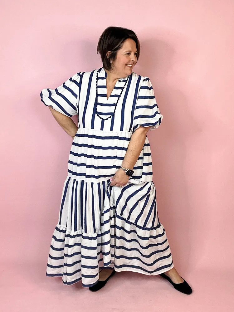 The Sophie Dress - Navy