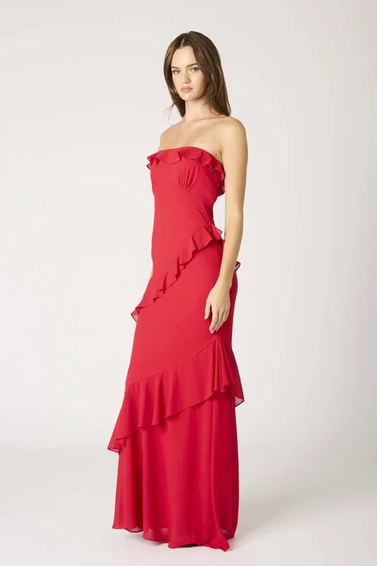 The Tori dress-Red
