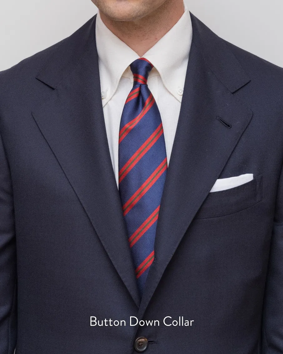 Thomas Mason Brown Purple Tattersall Check