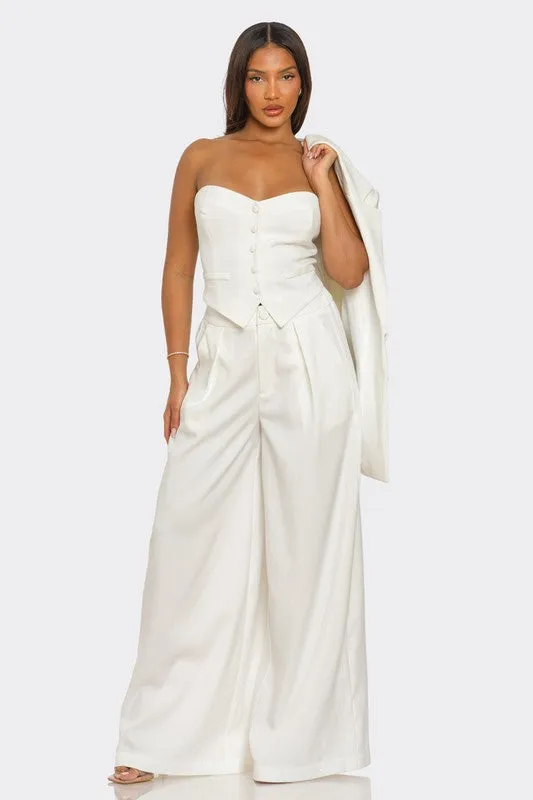 Three Piece Pants suits - HOEA908