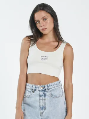 Thrills Unlimited Retro Crop Tank