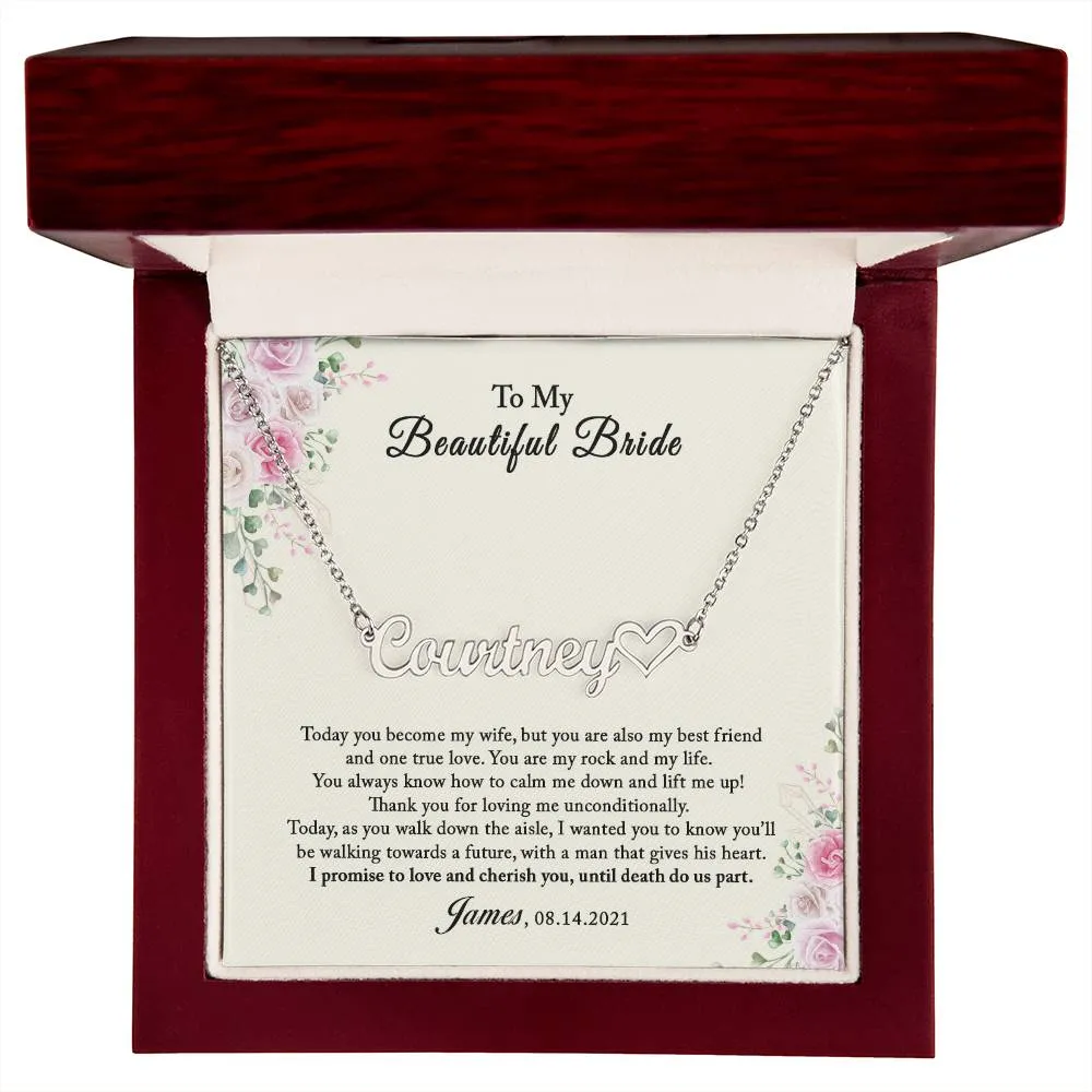 To My Bride Gift From Groom, Gift From Groom to Bride, Wedding Day Gift For Bride From Groom, Groom to Bride Card