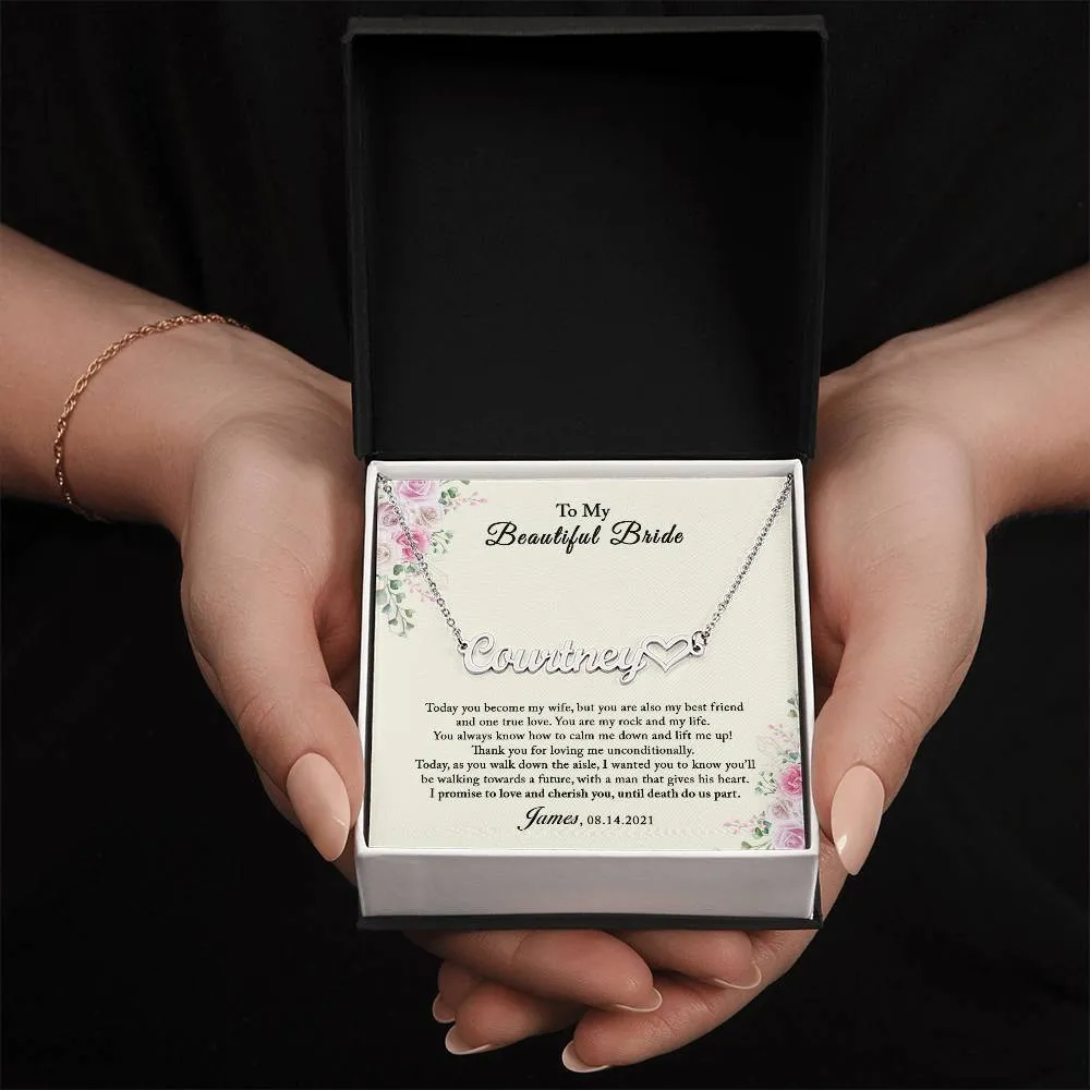 To My Bride Gift From Groom, Gift From Groom to Bride, Wedding Day Gift For Bride From Groom, Groom to Bride Card