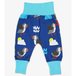 Toby Tiger Baby/Toddler Yoga Pants - Puffin Print
