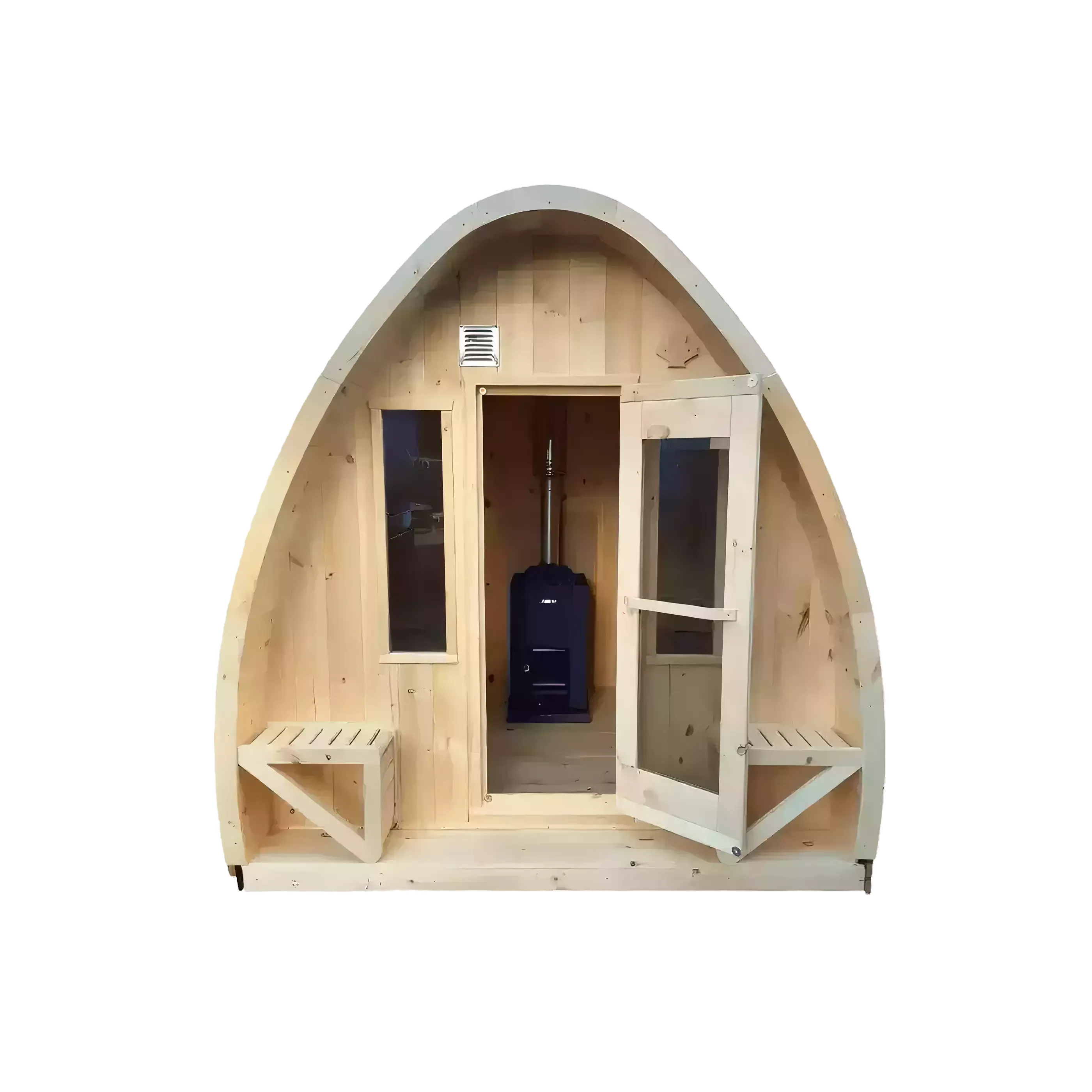 True North Pod 8 Person Outdoor Sauna