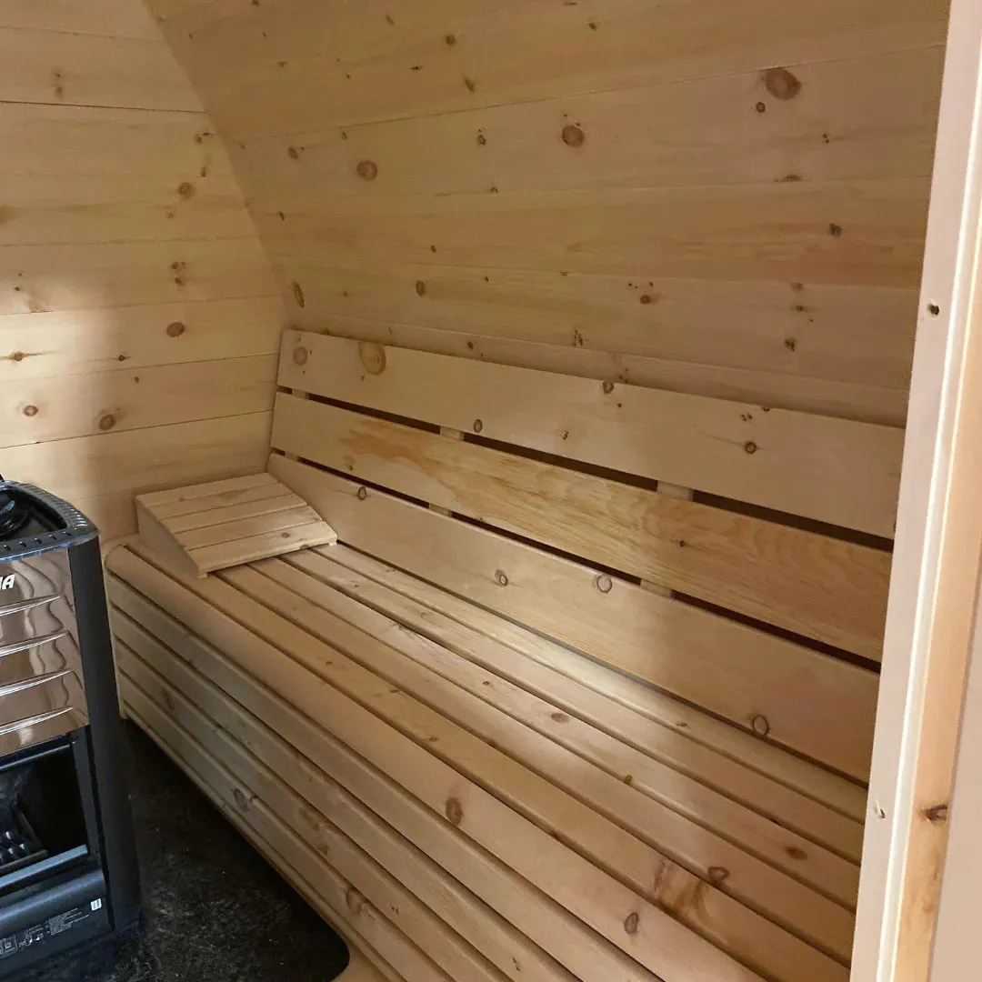 True North Pod 8 Person Outdoor Sauna