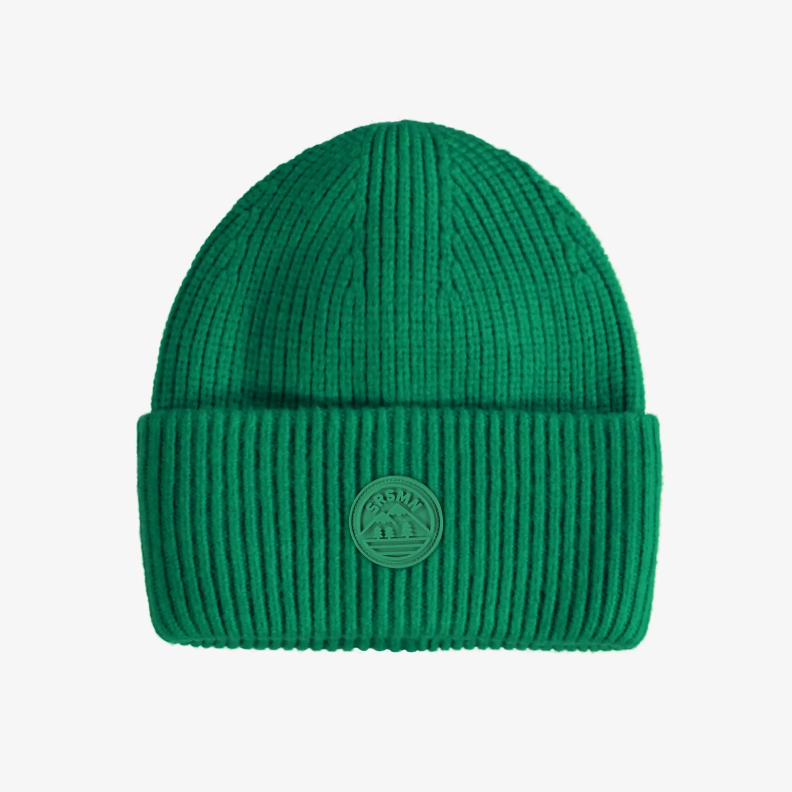 Tuque en tricot verte, enfant || Green knit toque, child