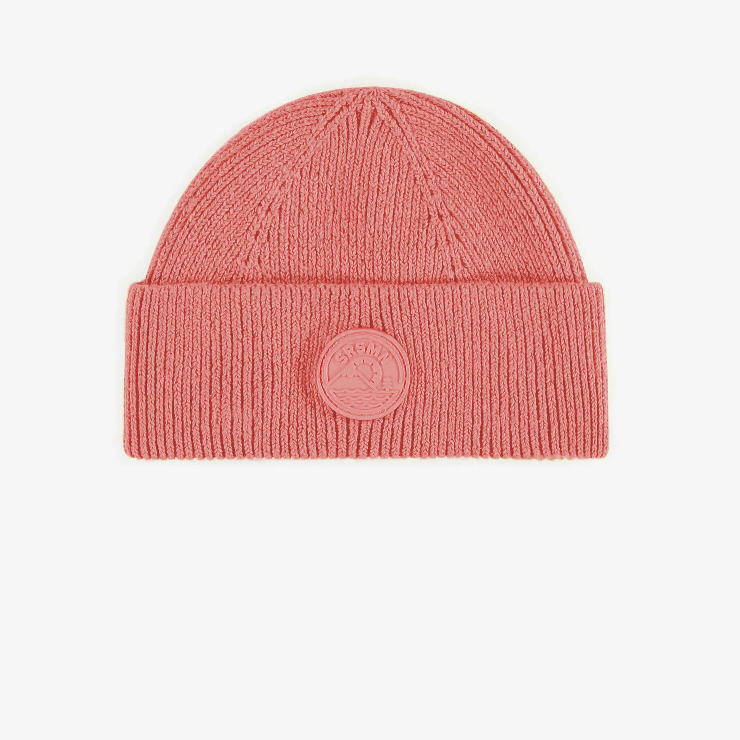 Tuque rose de maille, enfant || Pink knitted toque, child