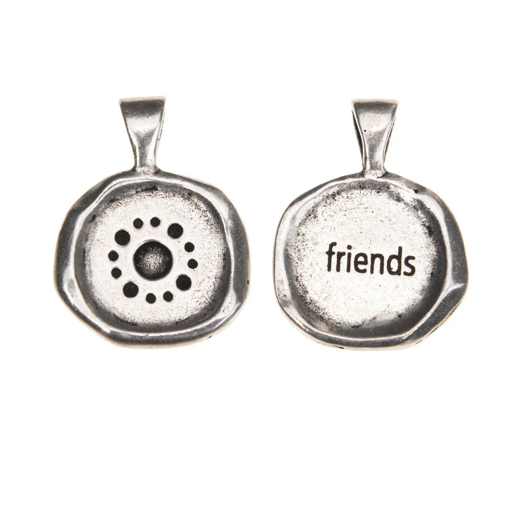 Turquoise Acai Seeds of Life Bracelet with Wax Seal