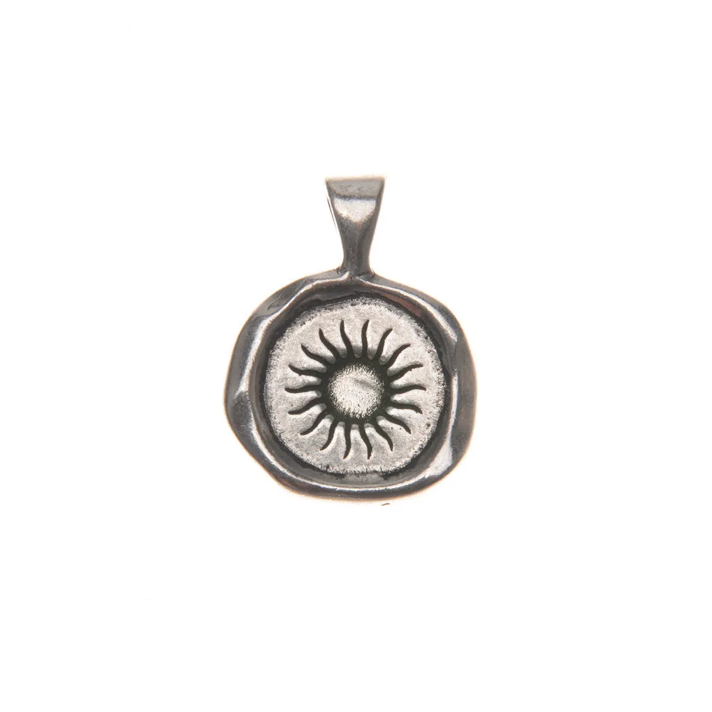Turquoise Acai Seeds of Life Bracelet with Wax Seal