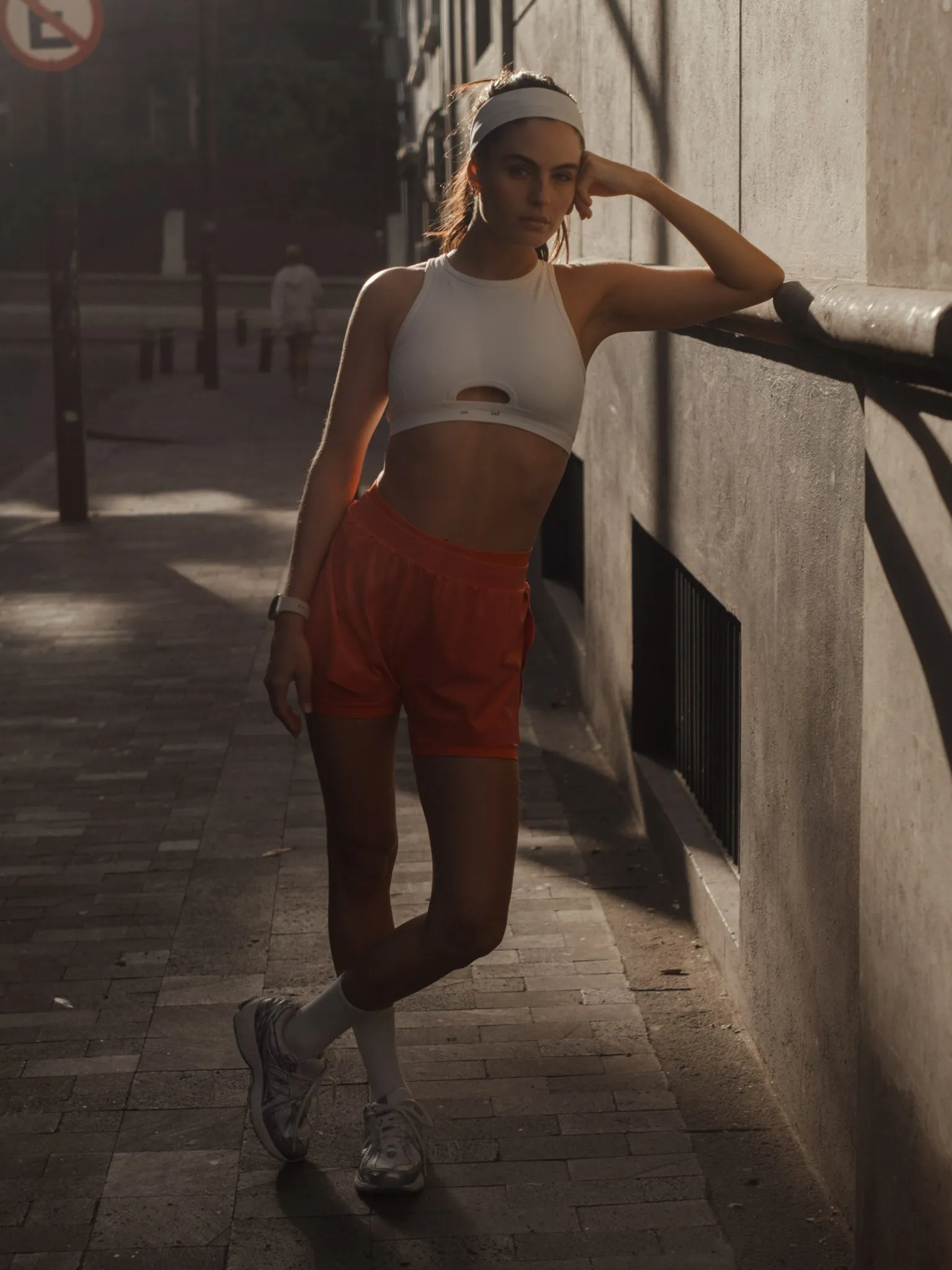 ULTRA RUNNING SHORTS - BRIGHT ORANGE