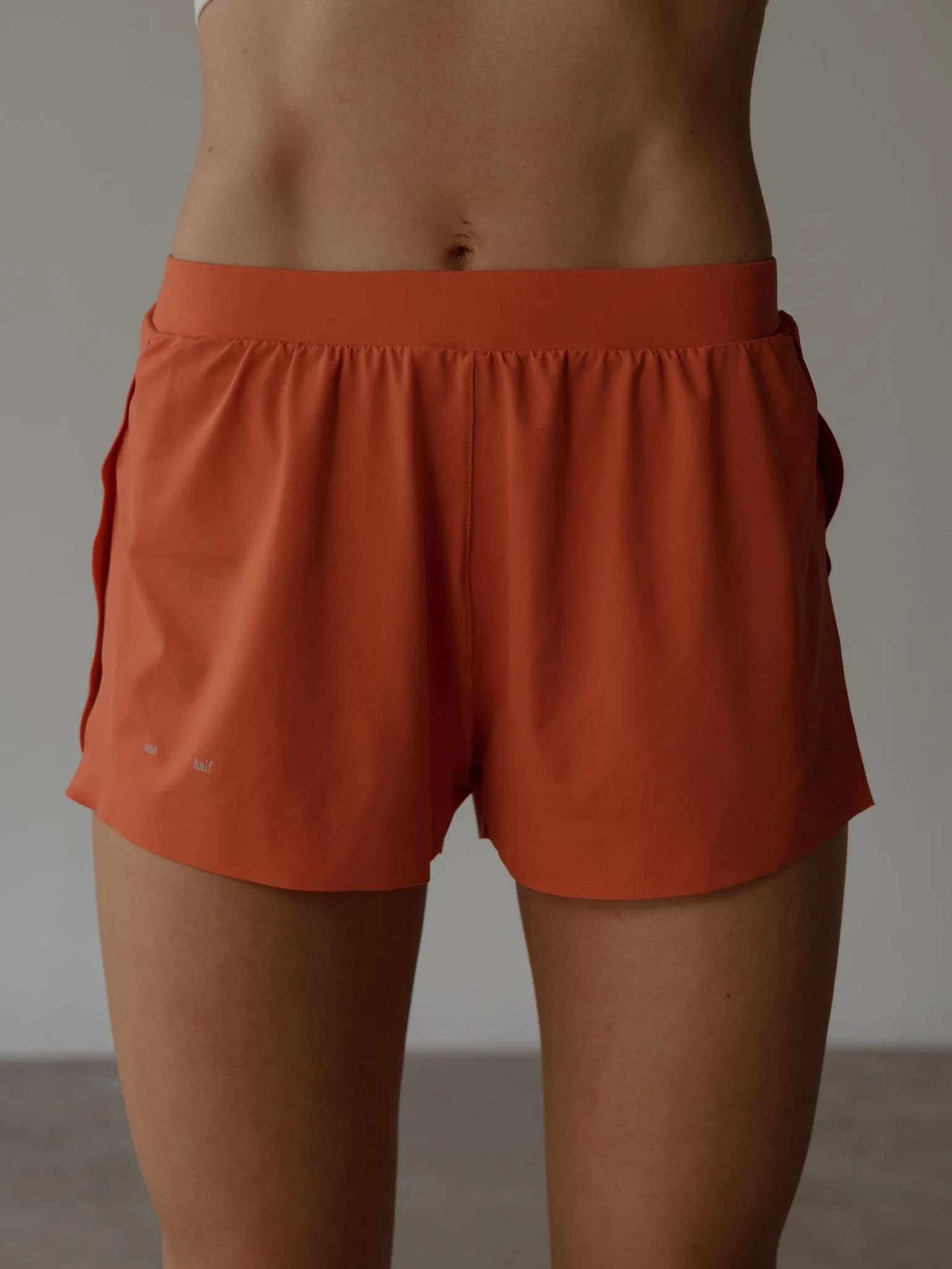 ULTRA RUNNING SHORTS - BRIGHT ORANGE