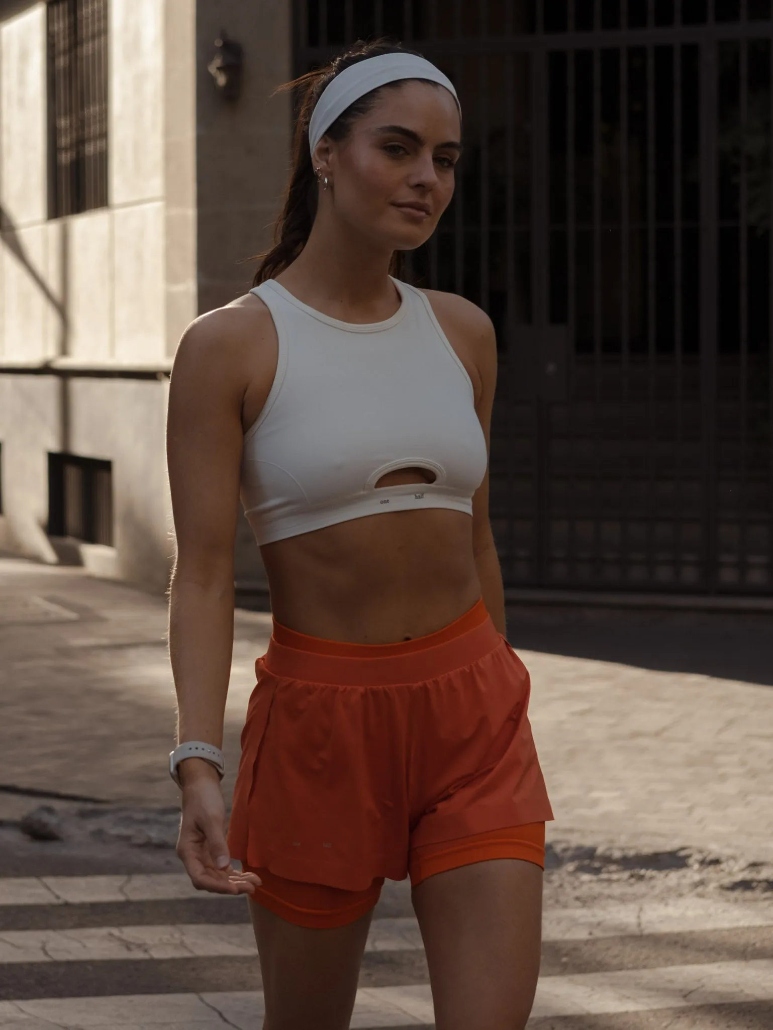 ULTRA RUNNING SHORTS - BRIGHT ORANGE