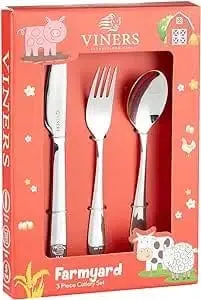 Viners Kids Cutlery Farmyard 3 Piece VN0304043
