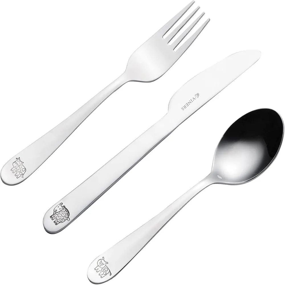 Viners Kids Cutlery Farmyard 3 Piece VN0304043