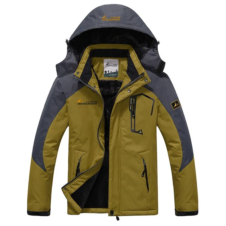 West Louis™ Winter Fleece Thick Waterproof Coat