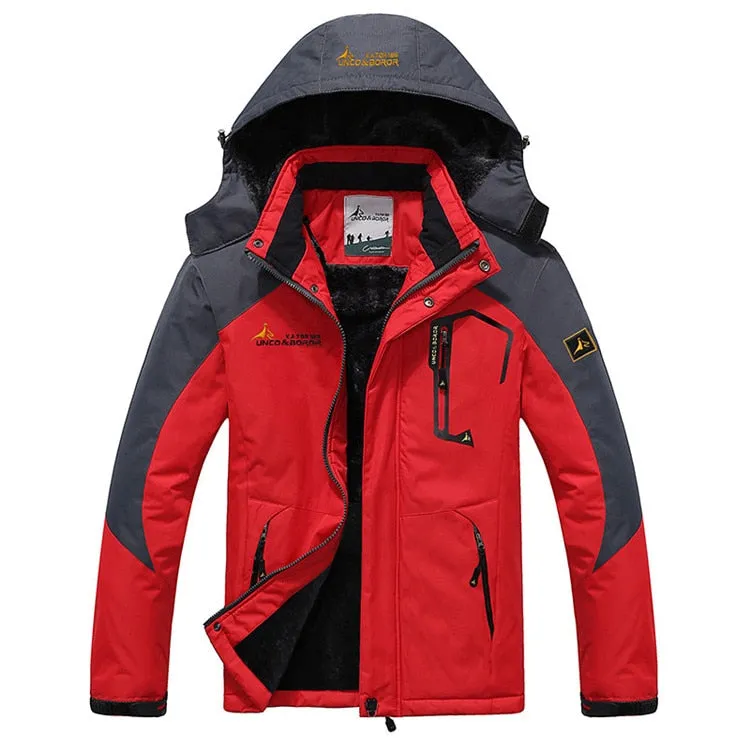 West Louis™ Winter Fleece Thick Waterproof Coat