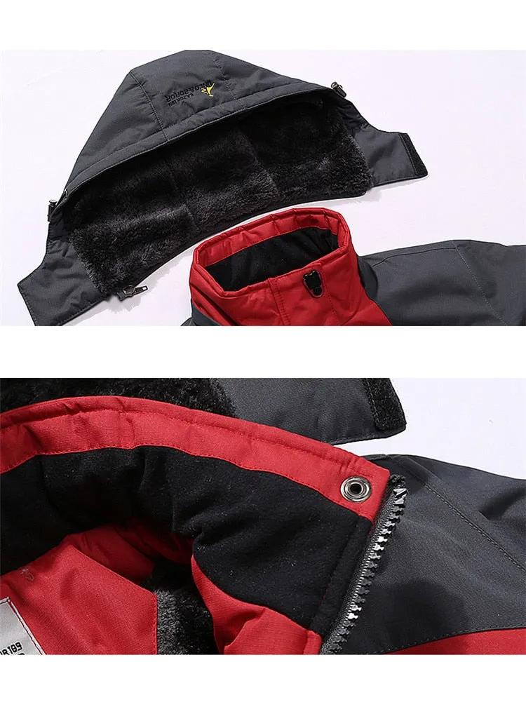 West Louis™ Winter Fleece Thick Waterproof Coat