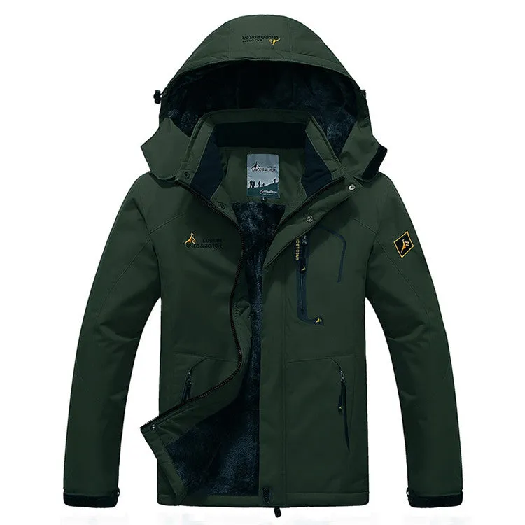 West Louis™ Winter Fleece Thick Waterproof Coat