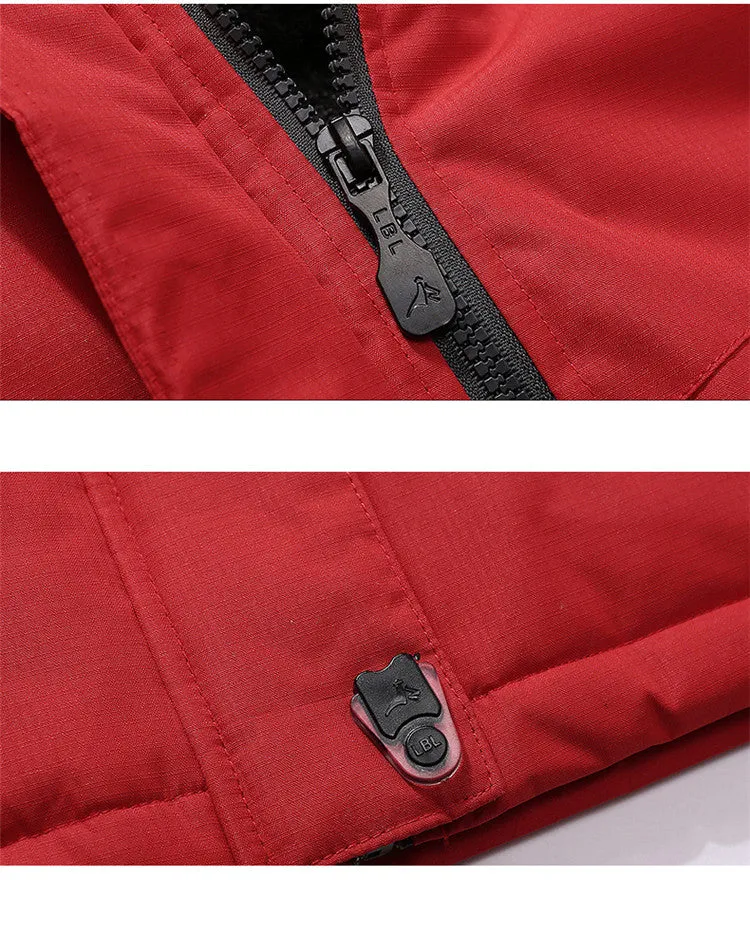 West Louis™ Winter Fleece Thick Waterproof Coat