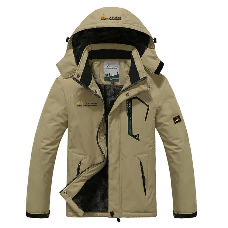 West Louis™ Winter Fleece Thick Waterproof Coat
