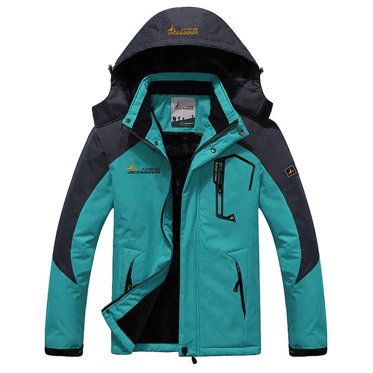 West Louis™ Winter Fleece Thick Waterproof Coat