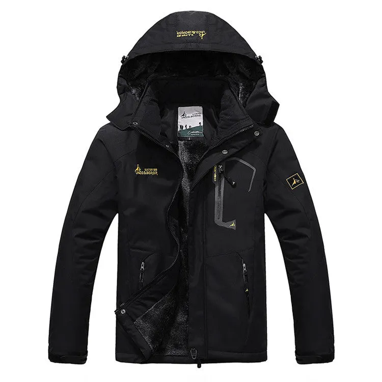 West Louis™ Winter Fleece Thick Waterproof Coat