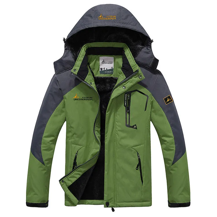 West Louis™ Winter Fleece Thick Waterproof Coat