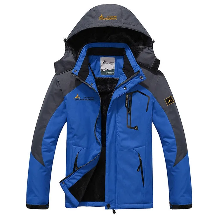 West Louis™ Winter Fleece Thick Waterproof Coat