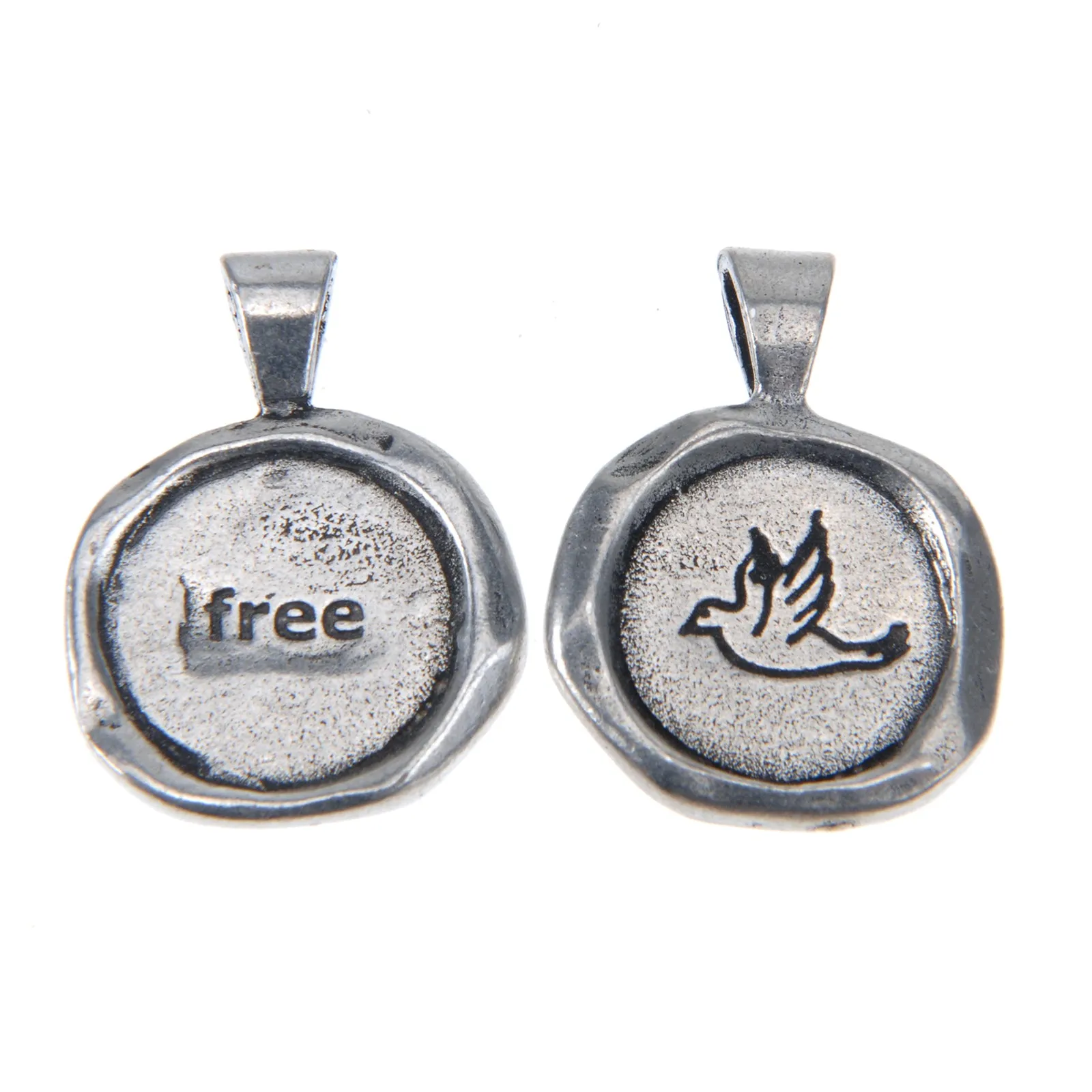 White Acai Seeds of Life Bracelet with Wax Seal