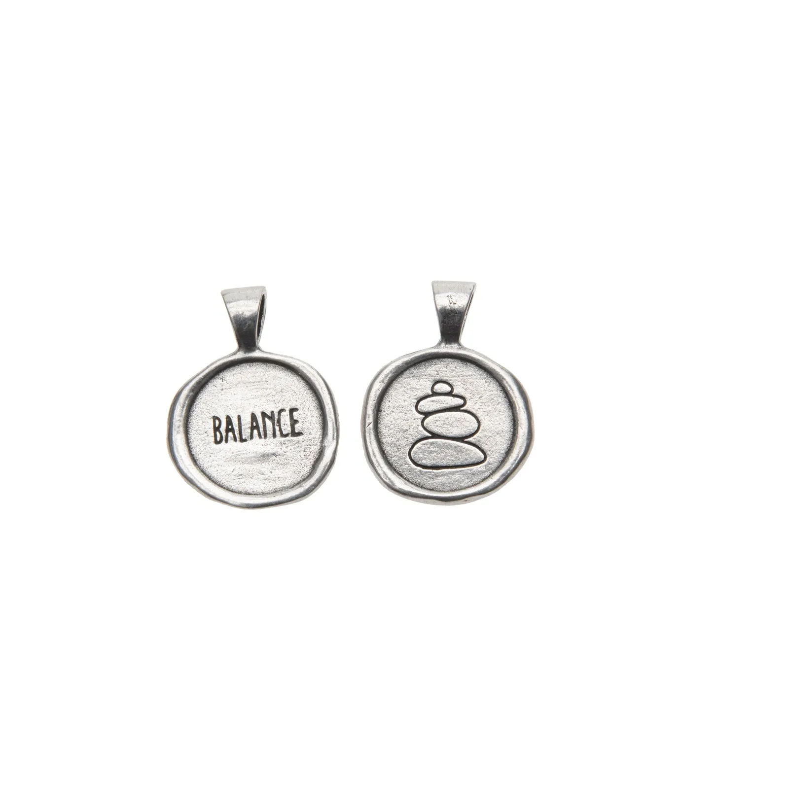White Acai Seeds of Life Bracelet with Wax Seal