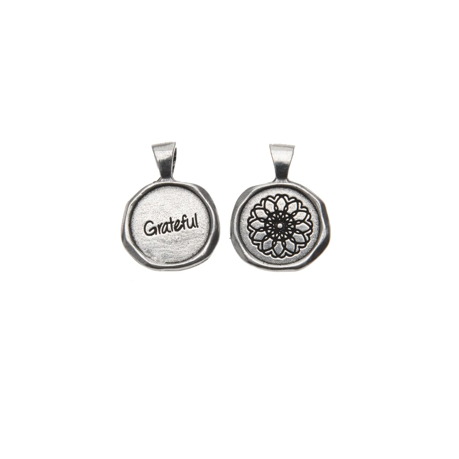 White Acai Seeds of Life Bracelet with Wax Seal
