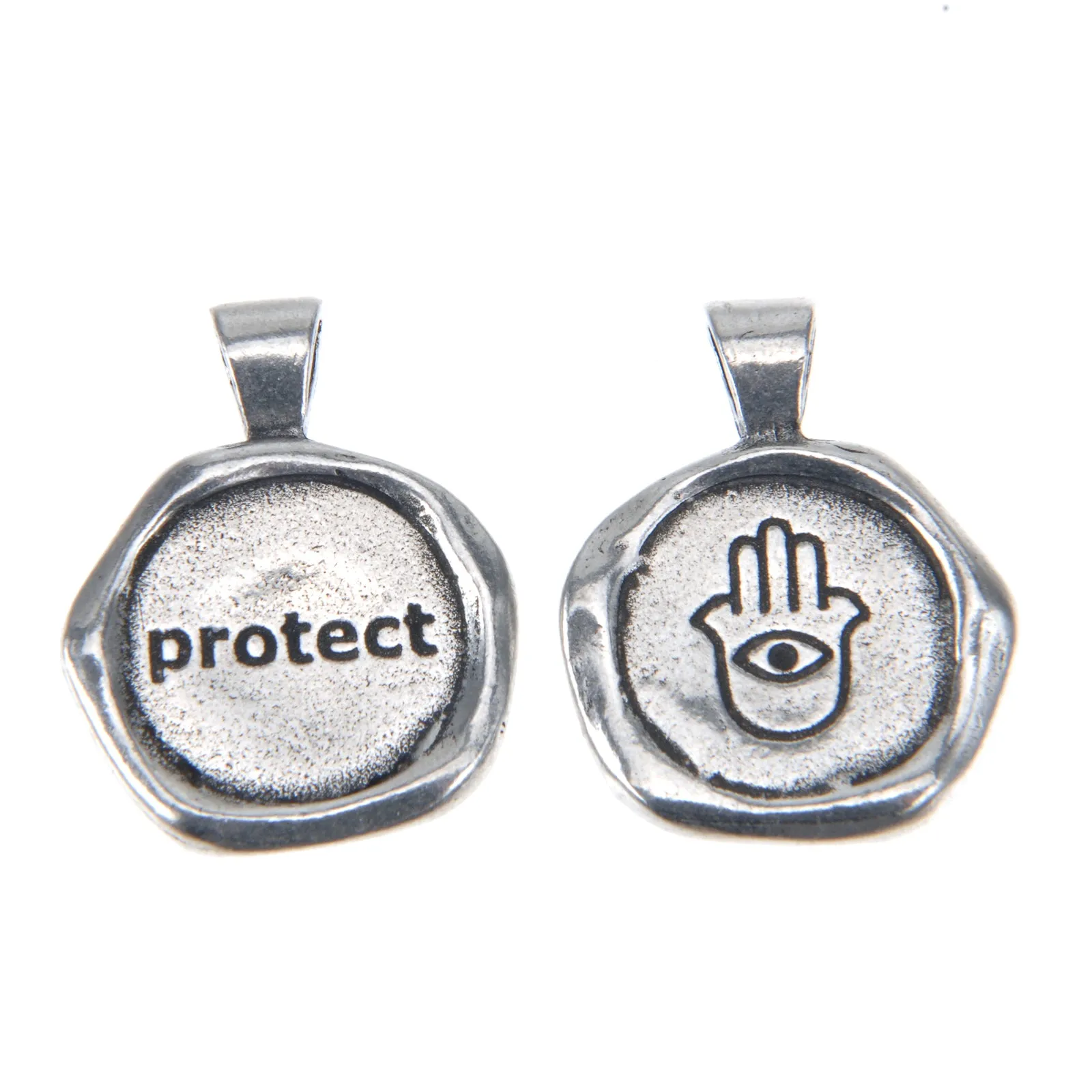 White Acai Seeds of Life Bracelet with Wax Seal