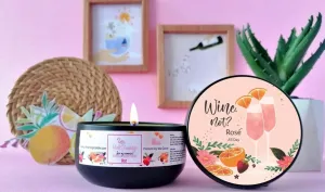Wine Not? Rosé All Day 🍷  | Happy Candle