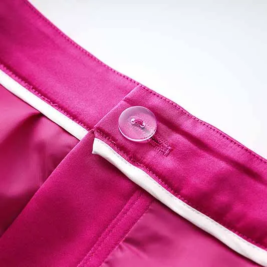 Women Loose fit Rose Blazer   Bra   Mini Skirt 3 Pieces Suit
