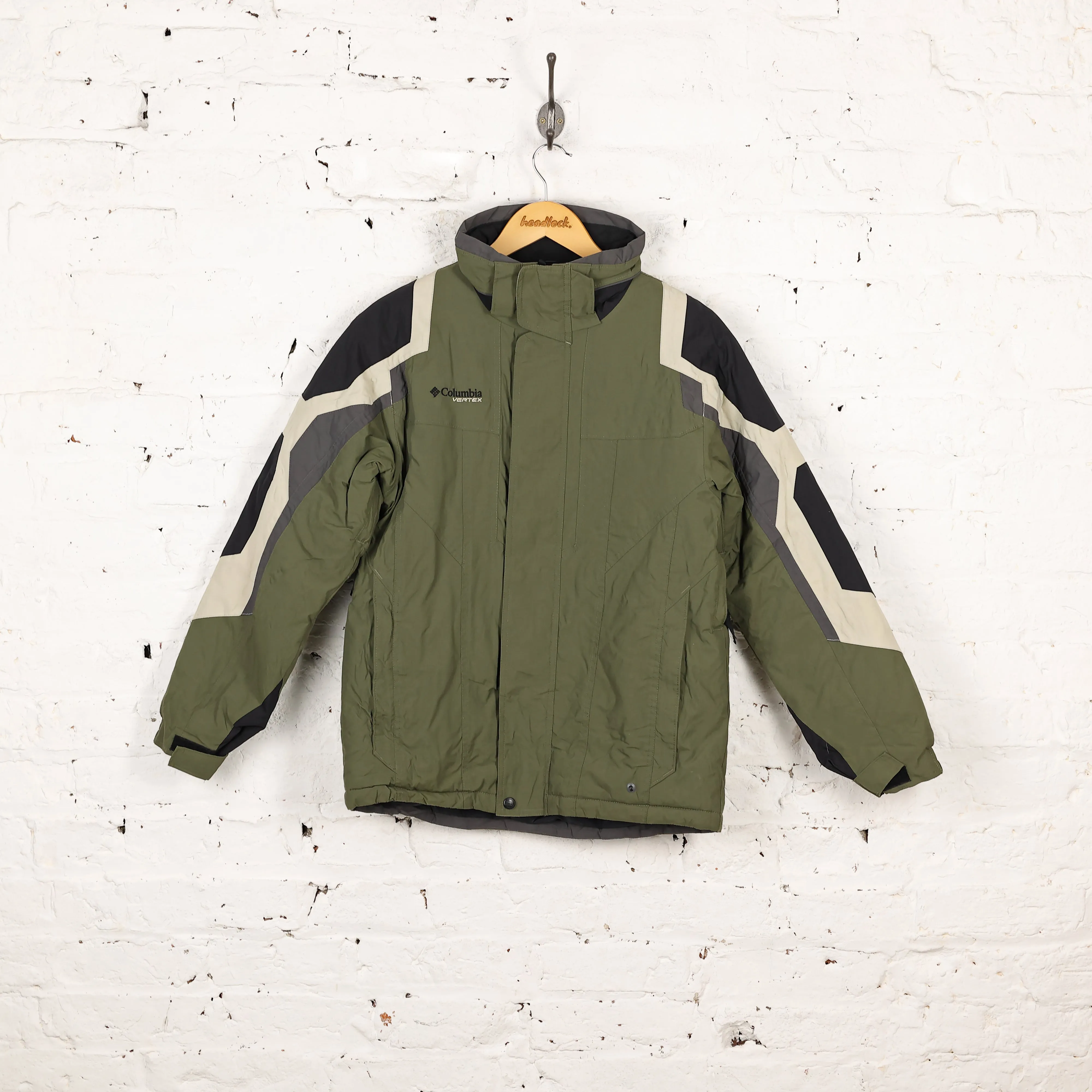 Womens Columbia Vortex Jacket - Green - Womens L