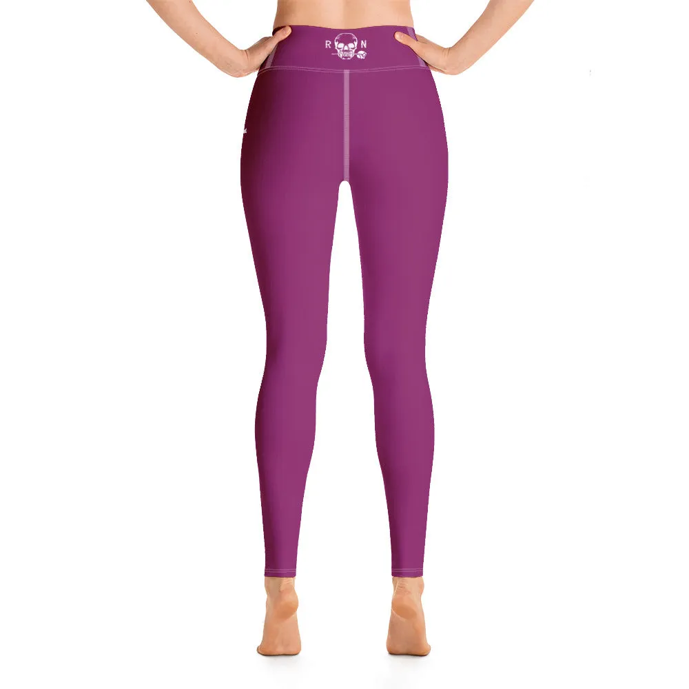 Yoga Leggings Eggplant